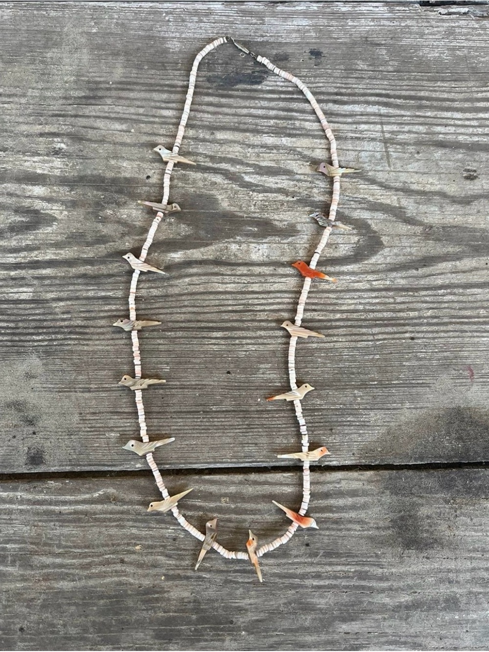Shell bird necklace - Picture 1 of 2